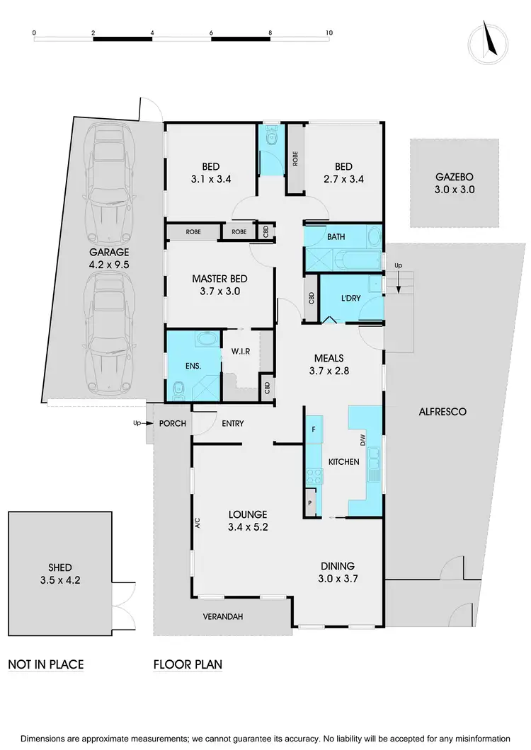 Floorplan of Homely house listing, 5 Haileybury Court, Wantirna VIC 3152