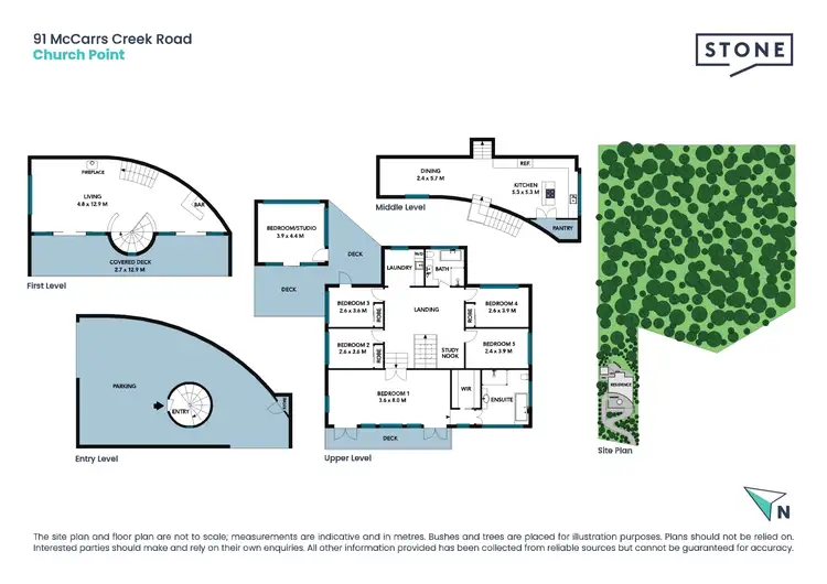 Floorplan of Homely house listing, 91 McCarrs Creek Road, Church Point NSW 2105