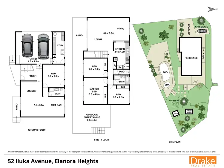 Floorplan of Homely house listing, 52 Iluka Avenue, Elanora Heights NSW 2101