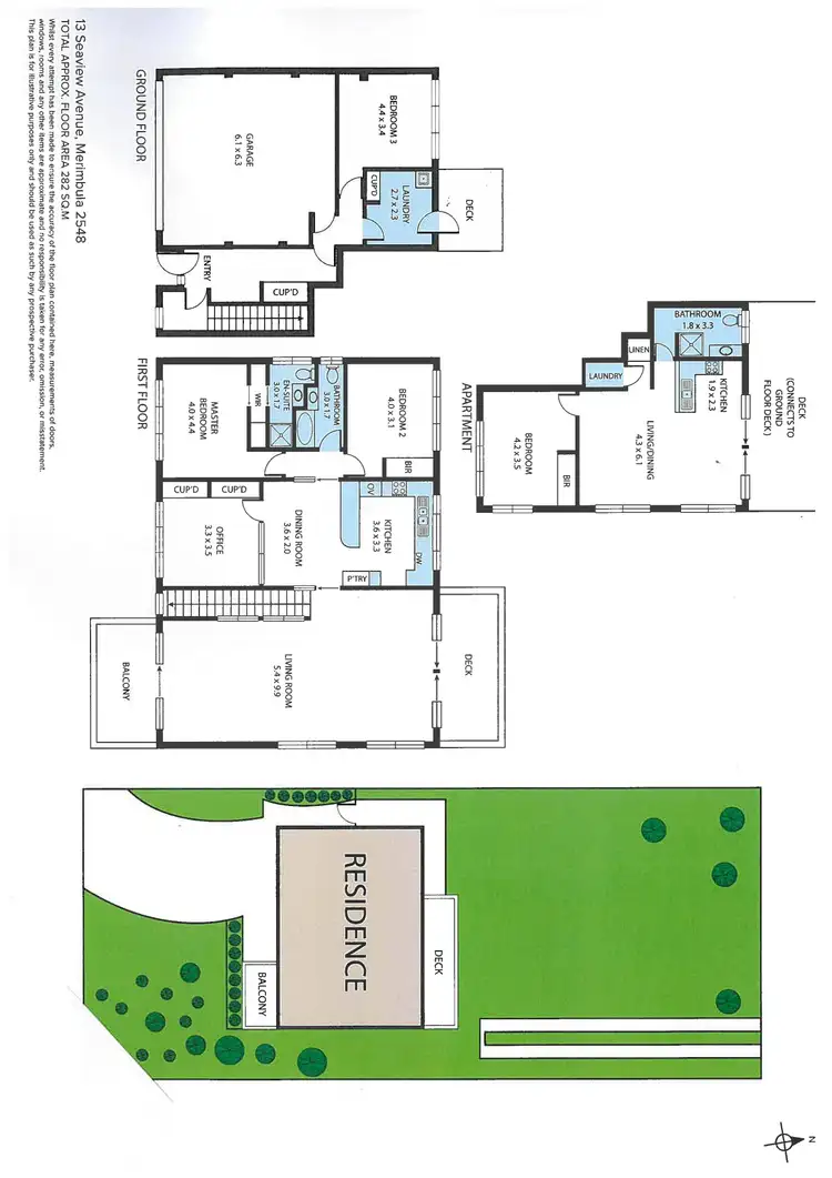 Floorplan of Homely house listing, 13 Seaview Avenue, Merimbula NSW 2548