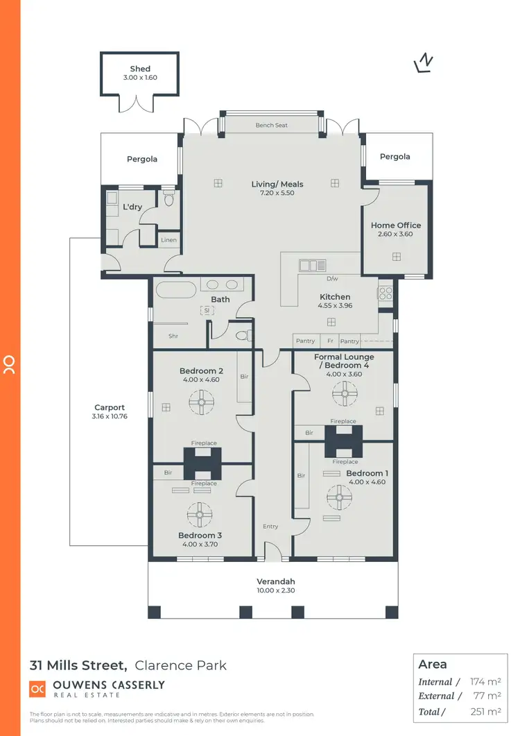 Floorplan of Homely house listing, 31 Mills Street, Clarence Park SA 5034