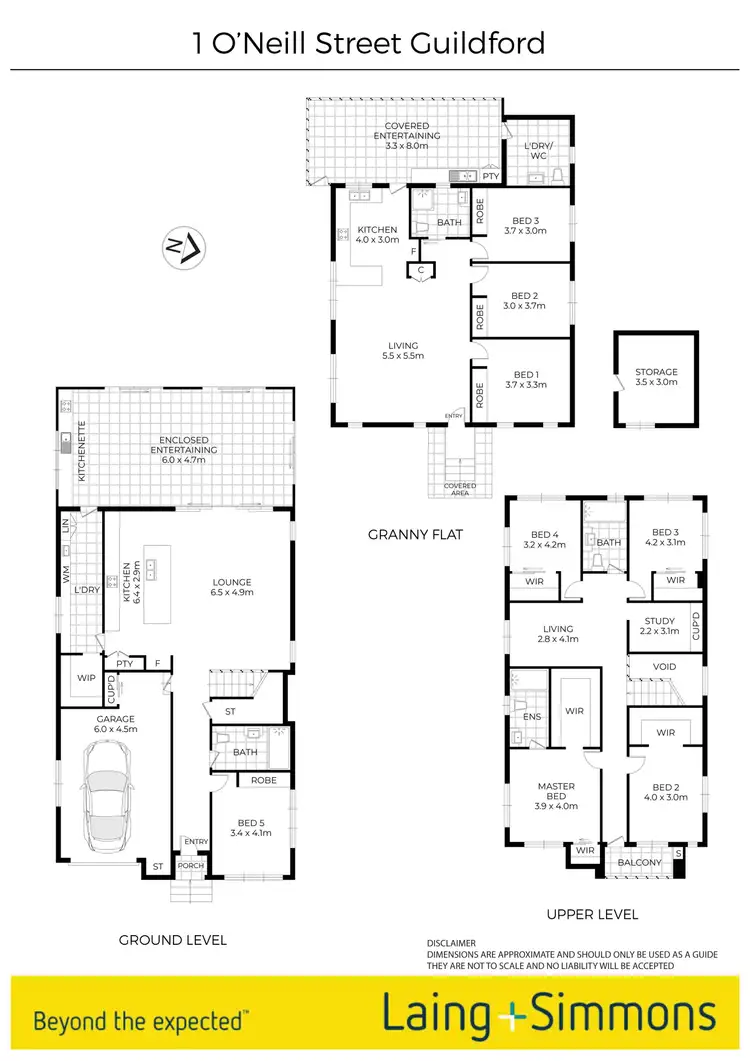 Floorplan of Homely house listing, 1 O'neill Street, Guildford NSW 2161