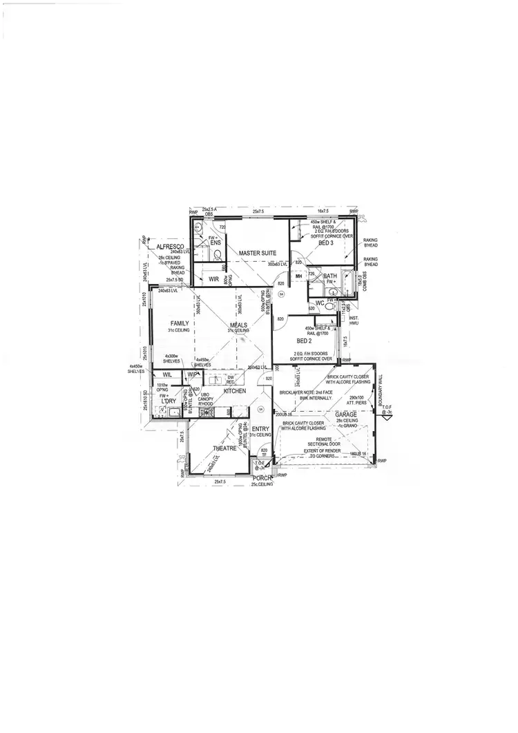 Floorplan of Homely house listing, 26 Cypress Avenue, Hilbert WA 6112