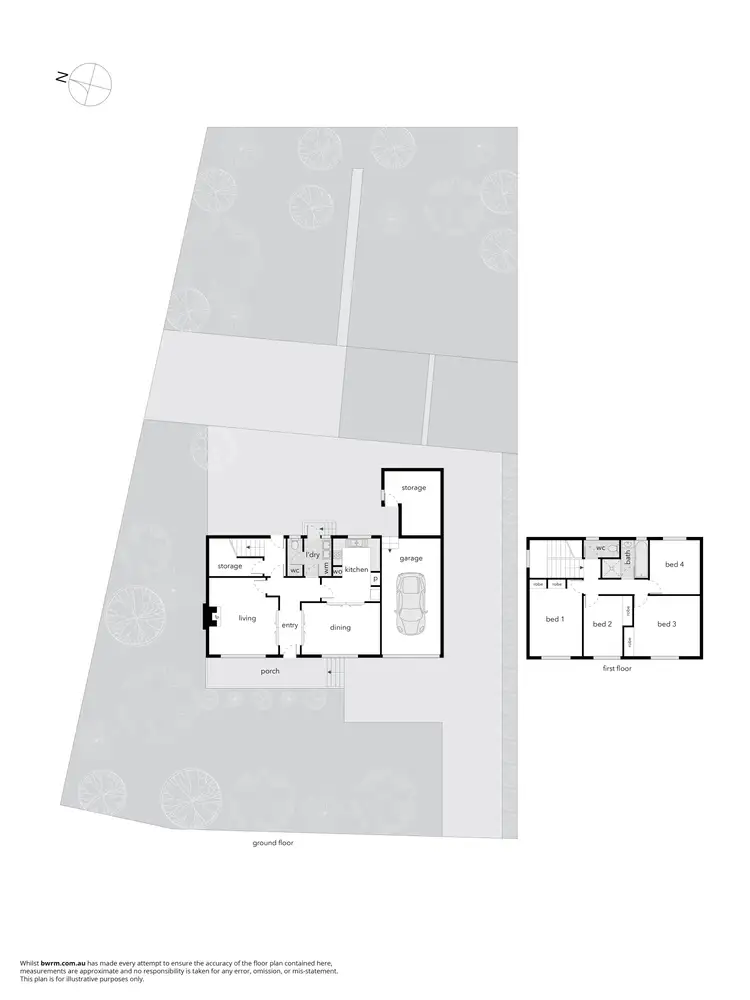 Floorplan of Homely house listing, 123 Monaro Crescent, Red Hill ACT 2603