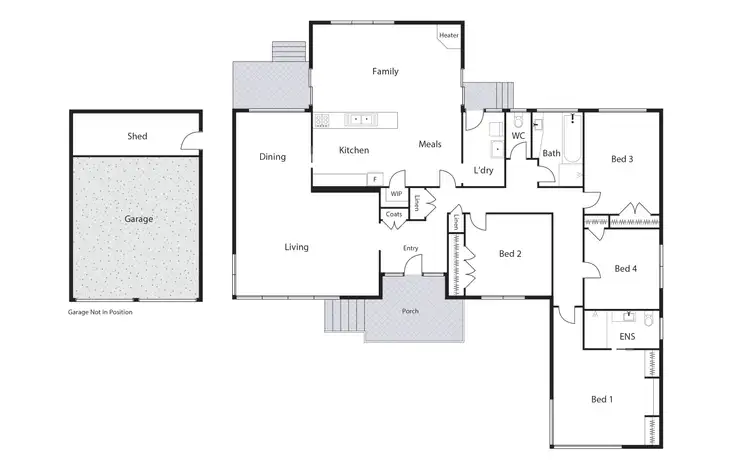 Floorplan of Homely house listing, 209 Beasley Street, Mawson ACT 2607