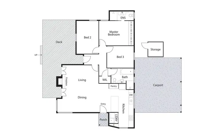 Floorplan of Homely house listing, 9A Hacking Crescent, Narrabundah ACT 2604