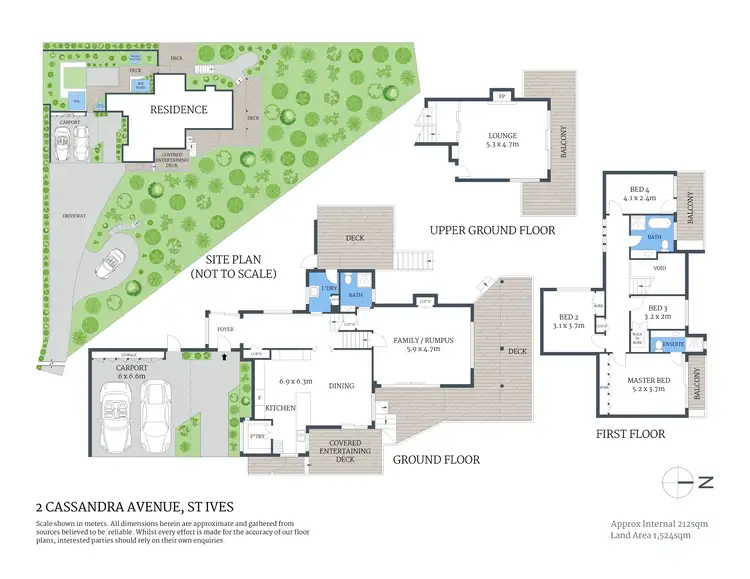 Floorplan of Homely house listing, 2 Cassandra Avenue, St Ives NSW 2075