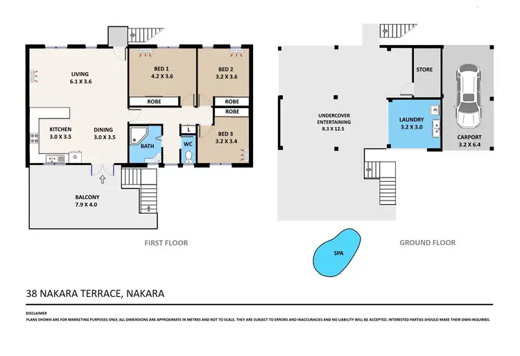 Floorplan of Homely house listing, 38 Nakara Terrace, Nakara NT 810
