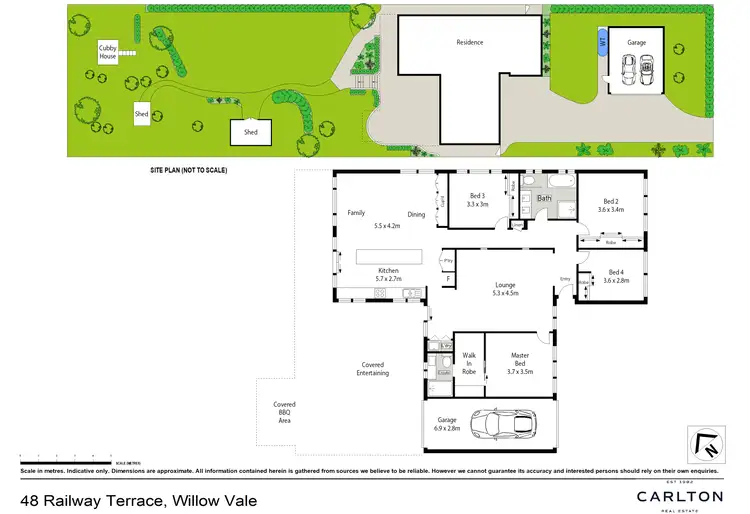 Floorplan of Homely house listing, 48 Railway Terrace, Willow Vale NSW 2575