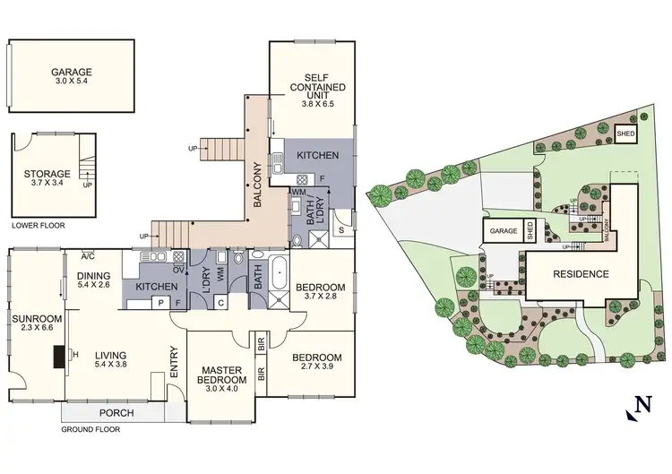 Floorplan of Homely house listing, 4-6 Croydon Way, Croydon VIC 3136