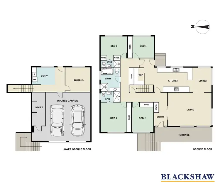 Floorplan of Homely house listing, 4 Hyde Place, Hughes ACT 2605