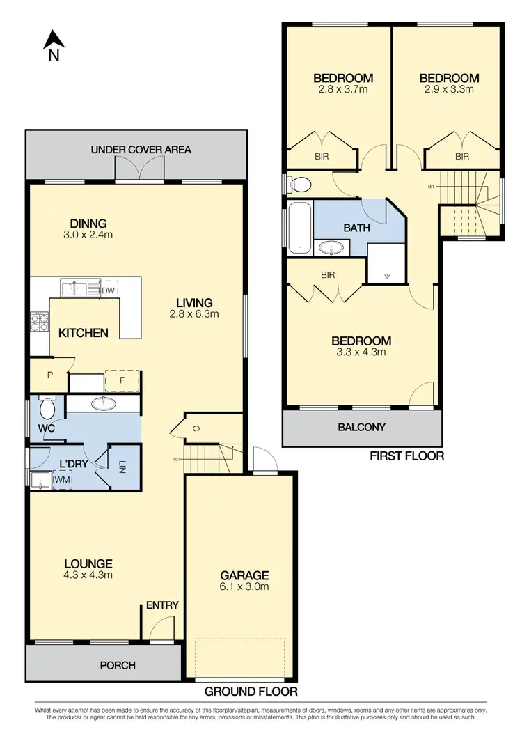 Floorplan of Homely house listing, 5 Emerald Court, Caroline Springs VIC 3023