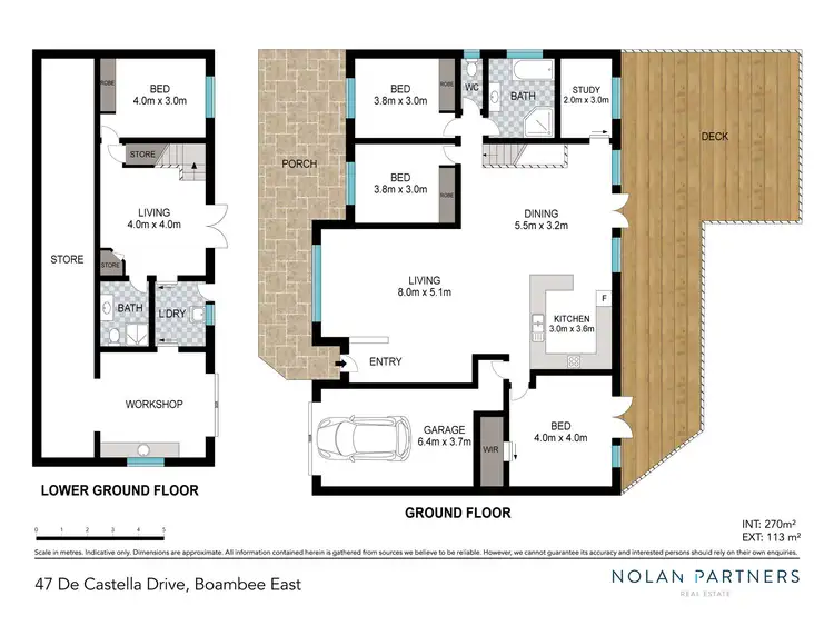 Floorplan of Homely house listing, 47 De Castella Drive, Boambee East NSW 2452