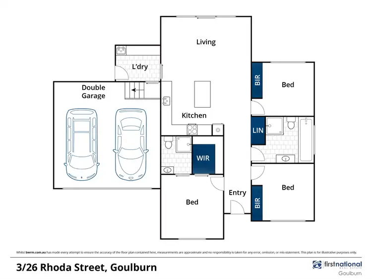 Floorplan of Homely house listing, 3/26 Rhoda Street, Goulburn NSW 2580