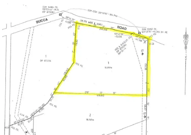 Floorplan of Homely land listing, LOT 1, 1239 Bucca Road, Bucca NSW 2450