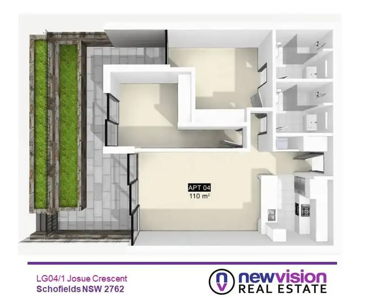 Floorplan of Homely apartment listing, LG04/1 Josue Crescent, Schofields NSW 2762