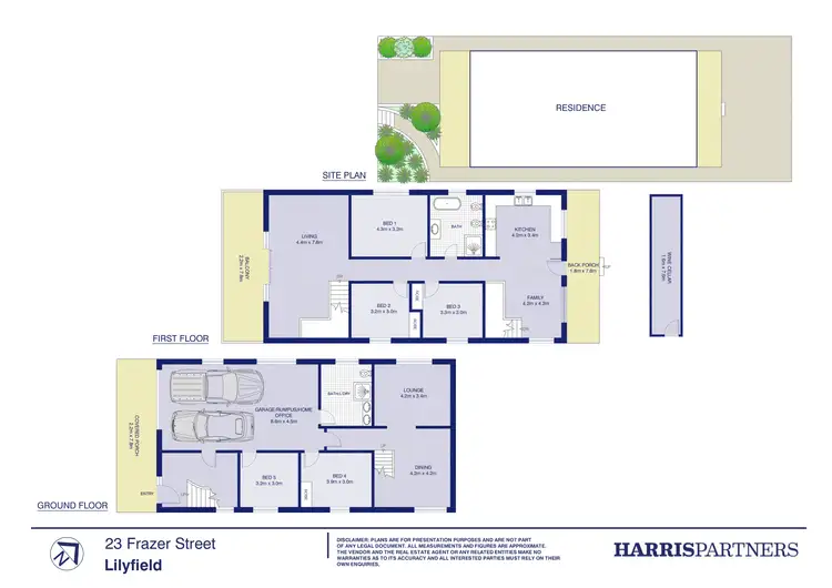 Floorplan of Homely house listing, 23 Frazer Street, Lilyfield NSW 2040