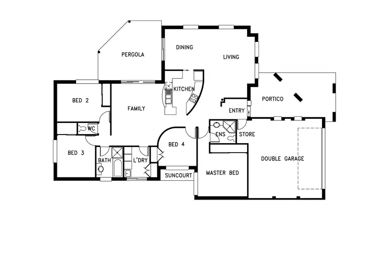 Floorplan of Homely townhouse listing, Address available on request