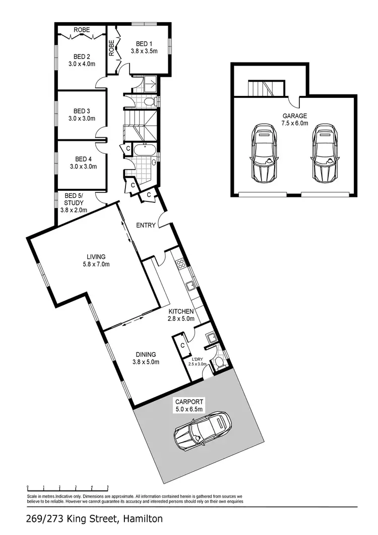Floorplan of Homely house listing, 269-273 King Street, Hamilton VIC 3300