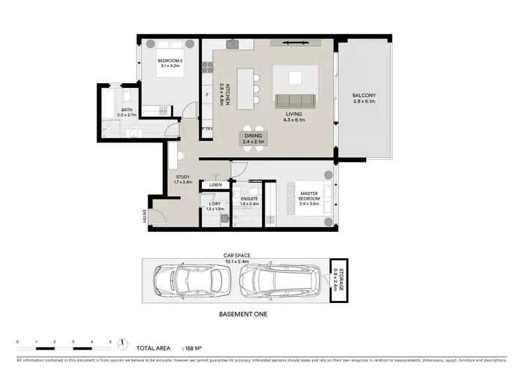 Floorplan of Homely apartment listing, 16/694 Botany Road, Mascot NSW 2020