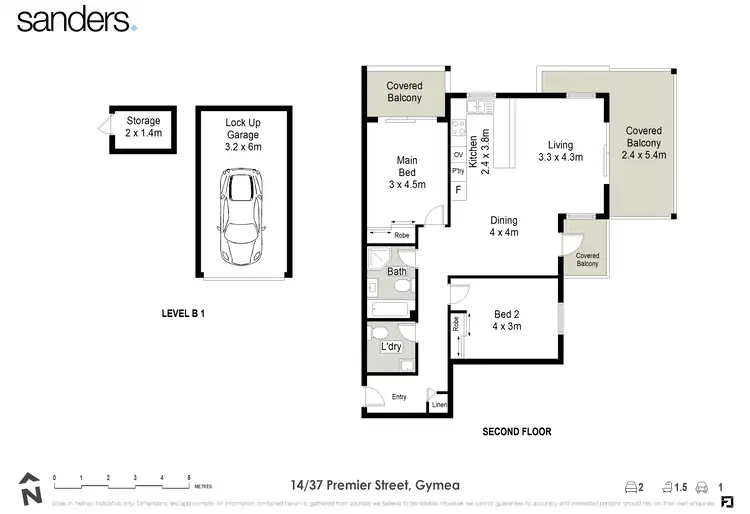 Floorplan of Homely unit listing, 14/37-41 Premier Street, Gymea NSW 2227