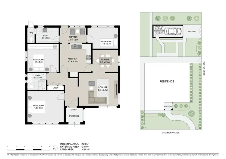 Floorplan of Homely house listing, 66 Shannon Avenue, Geelong West VIC 3218