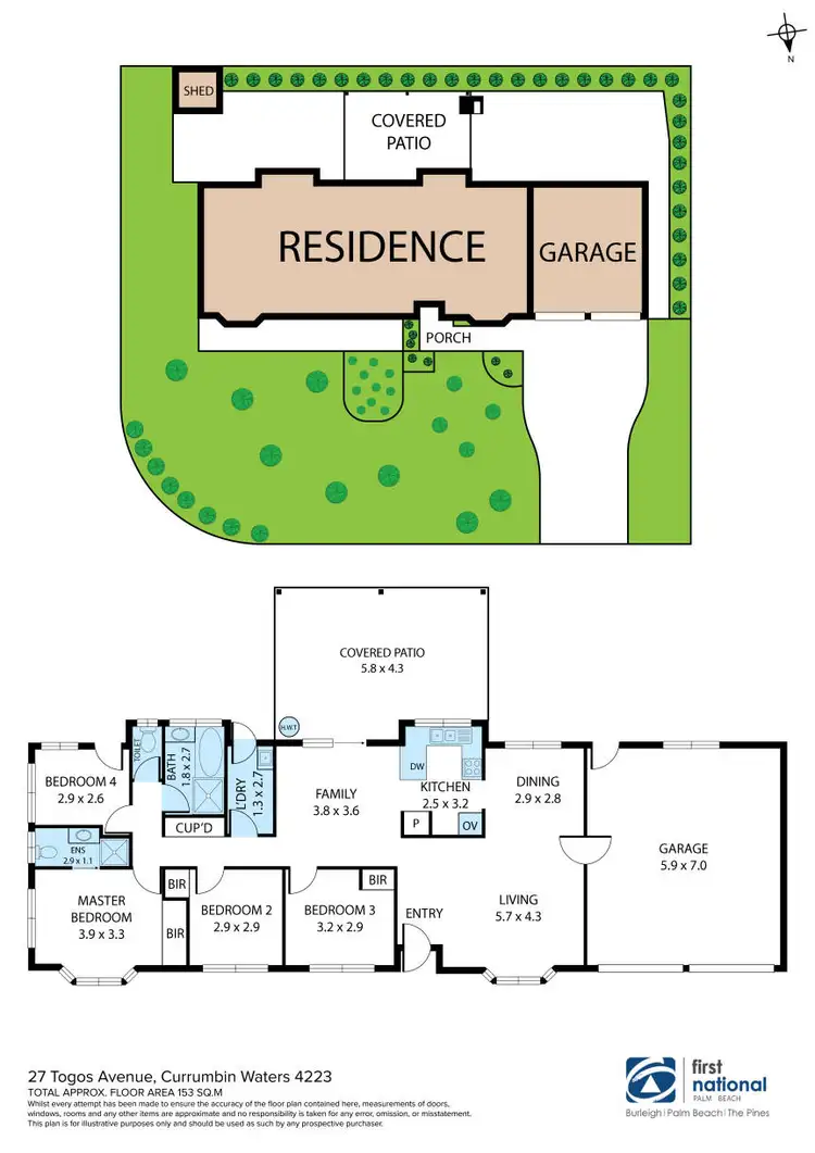 Floorplan of Homely house listing, 27 Togos Avenue, Currumbin Waters QLD 4223