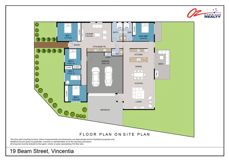 Floorplan of Homely house listing, 19 Beam Street, Vincentia NSW 2540