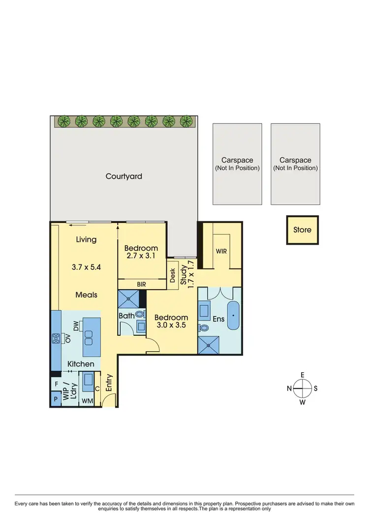 Floorplan of Homely apartment listing, 2/525 High Street, Prahran VIC 3181
