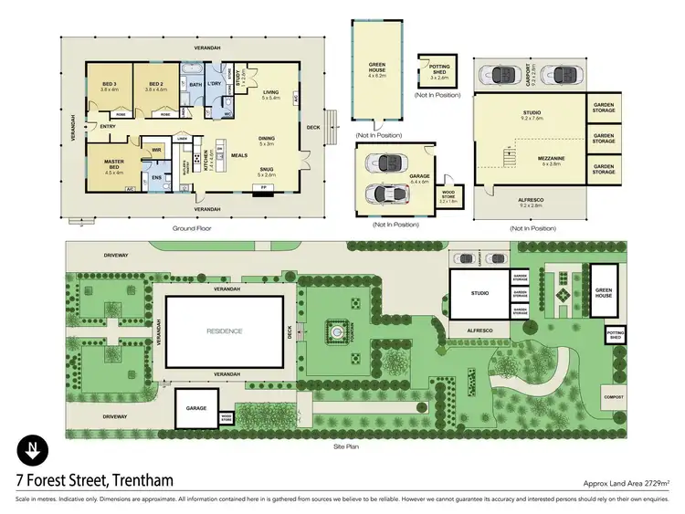 Floorplan of Homely house listing, 7 Forest Street, Trentham VIC 3458
