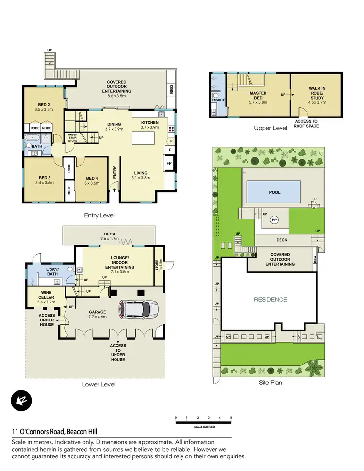Floorplan of Homely house listing, 11 O'Connors Road, Beacon Hill NSW 2100