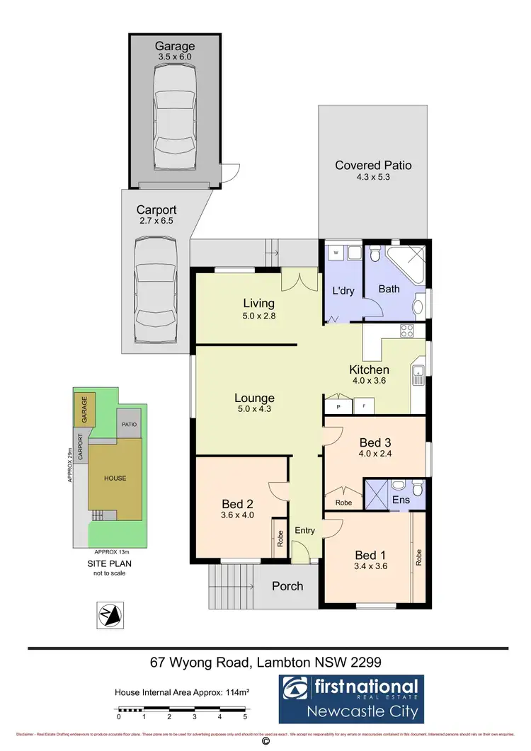 Floorplan of Homely house listing, 67 Wyong Road, Lambton NSW 2299