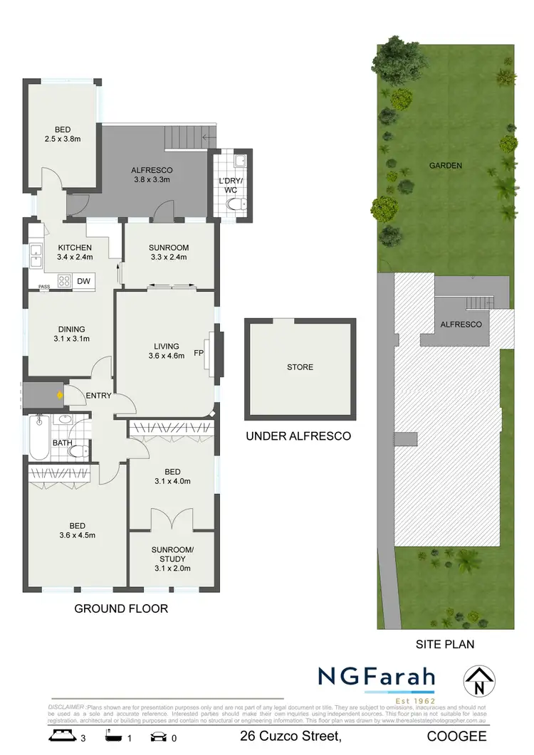 Floorplan of Homely house listing, 26 Cuzco Street, South Coogee NSW 2034