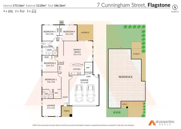 Floorplan of Homely house listing, 7 Cunningham Street, Flagstone QLD 4280