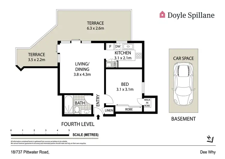 Floorplan of Homely apartment listing, 18/737 Pittwater Road, Dee Why NSW 2099