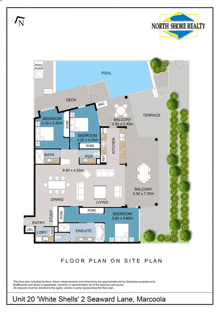 Floorplan of Homely unit listing, 20/2 Seaward Lane, Marcoola QLD 4564