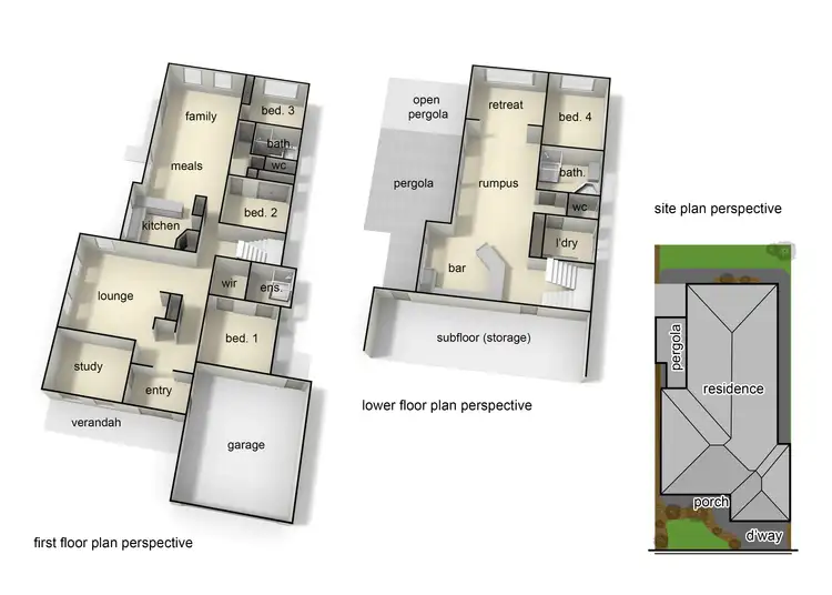 Floorplan of Homely house listing, 20 Vivienne Way, Berwick VIC 3806