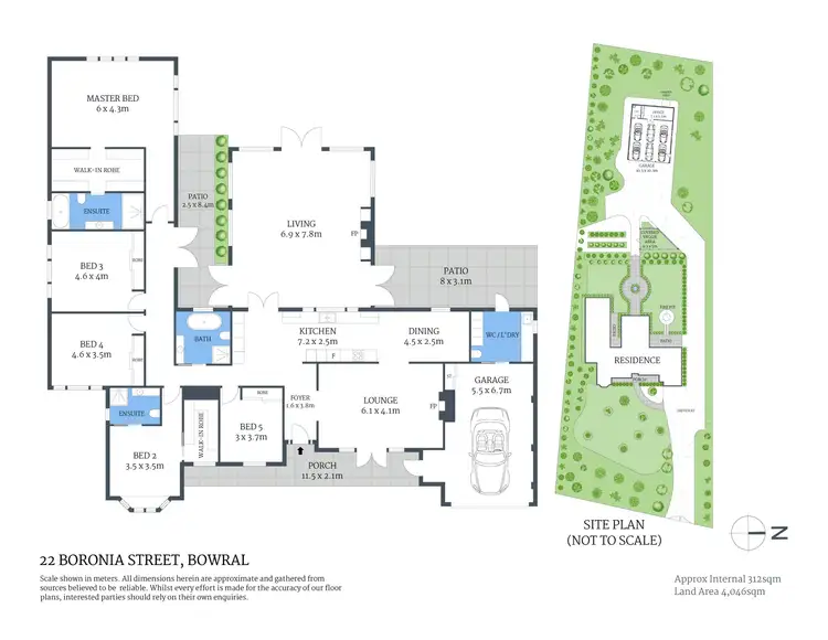 Floorplan of Homely house listing, 22 Boronia Street, Bowral NSW 2576
