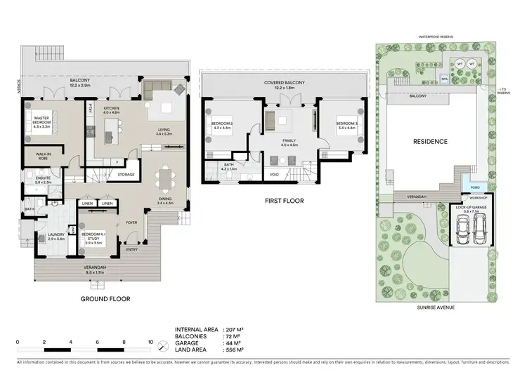 Floorplan of Homely house listing, 115 Sunrise Avenue, Halekulani NSW 2262