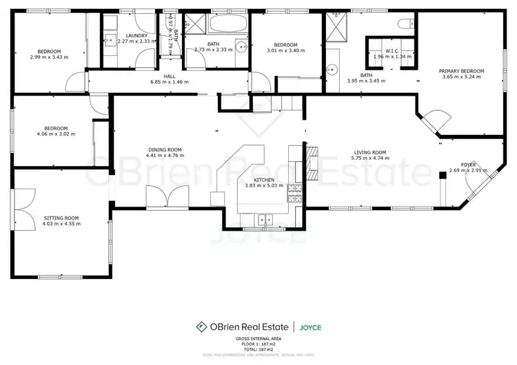 Floorplan of Homely house listing, 17 Megan Court, Waldara VIC 3678