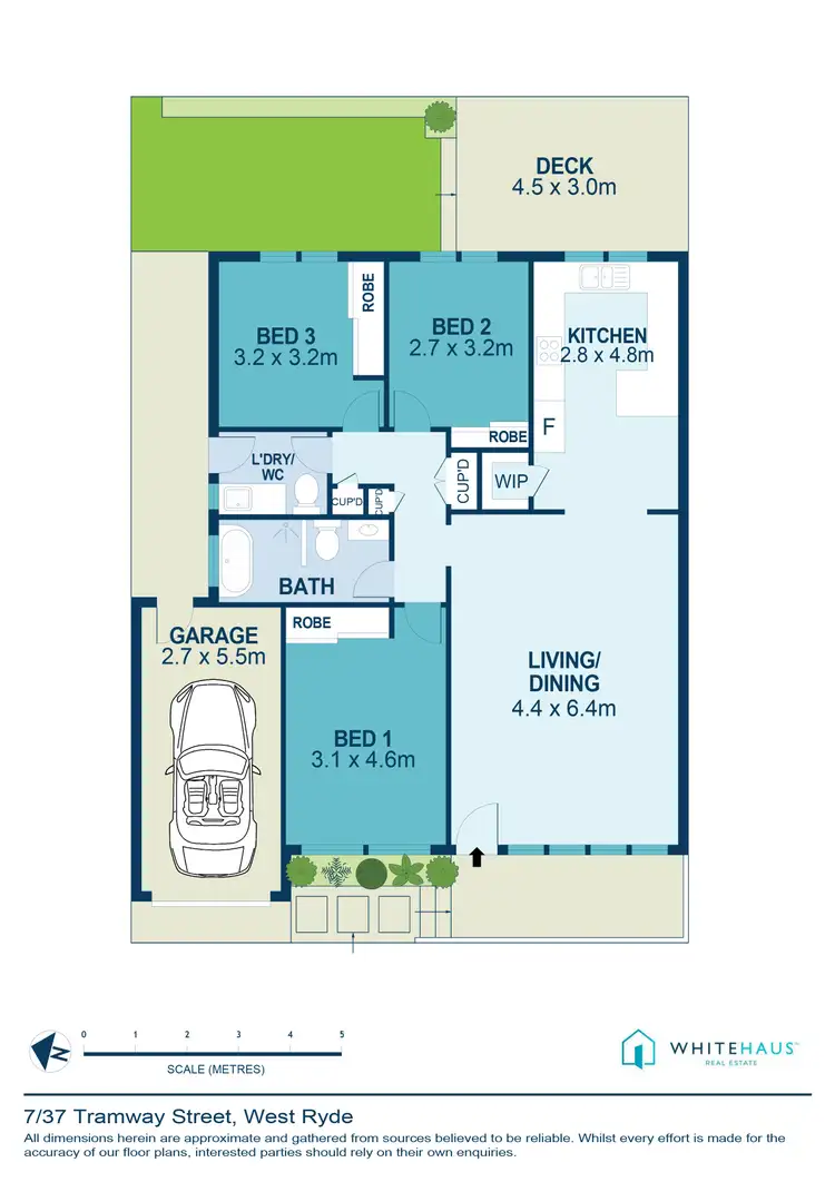 Floorplan of Homely villa listing, 7/35-37 Tramway Street, West Ryde NSW 2114