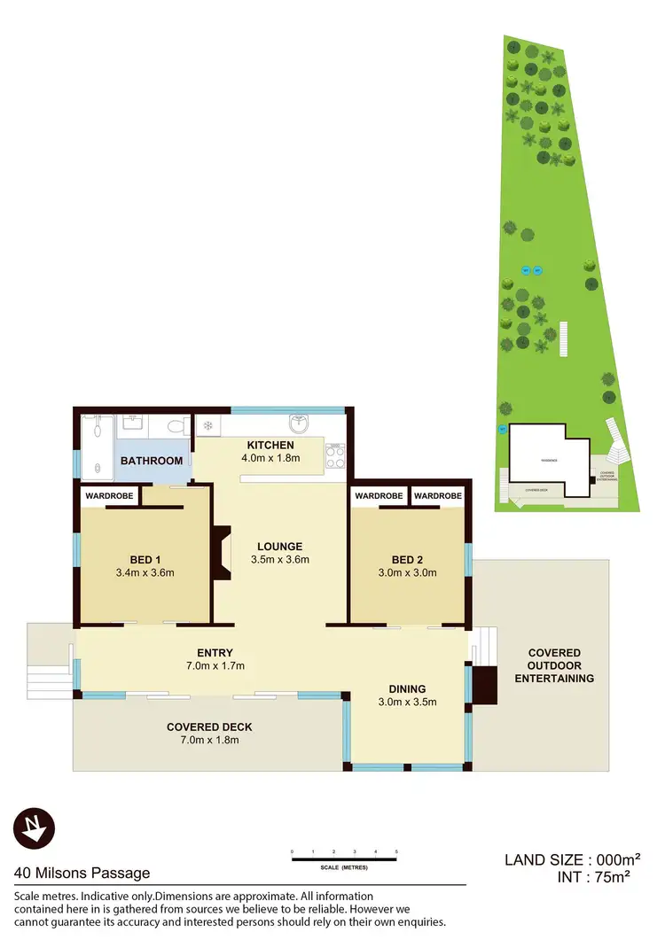 Floorplan of Homely house listing, 40 Milsons Passage, Milsons Passage NSW 2083