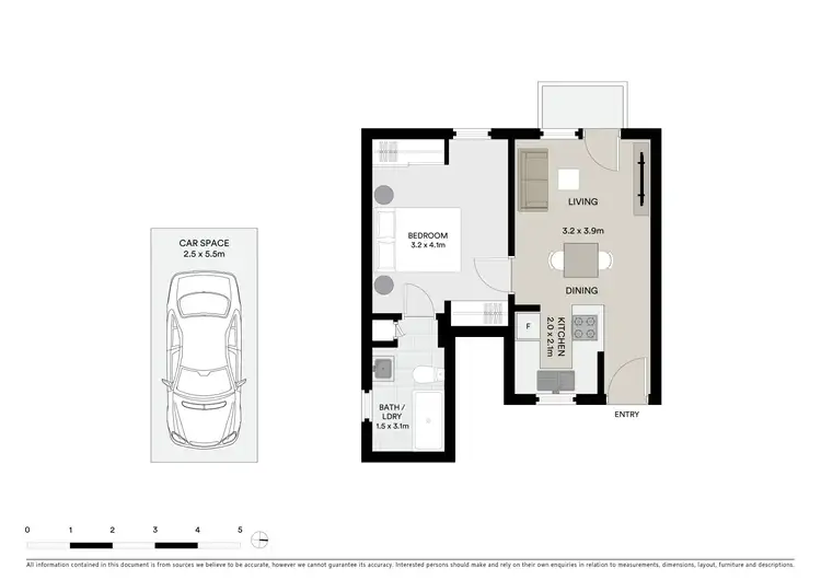 Floorplan of Homely apartment listing, 25/9 Newton Street, Alexandria NSW 2015