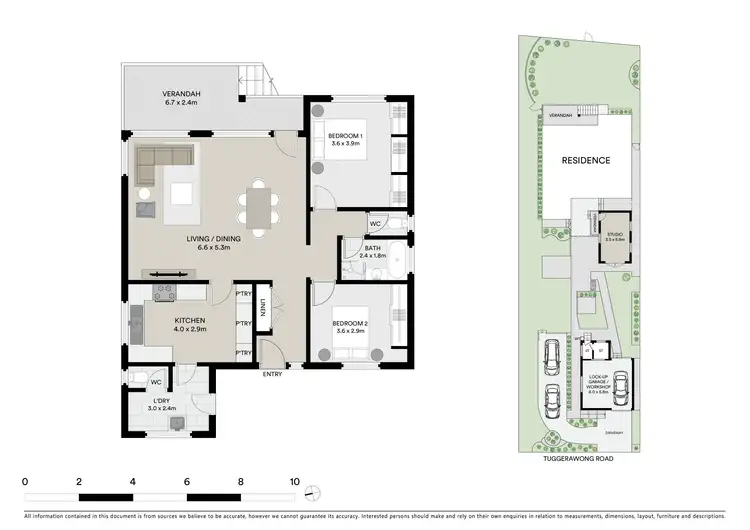 Floorplan of Homely house listing, 14 Tuggerawong Road, Wyongah NSW 2259