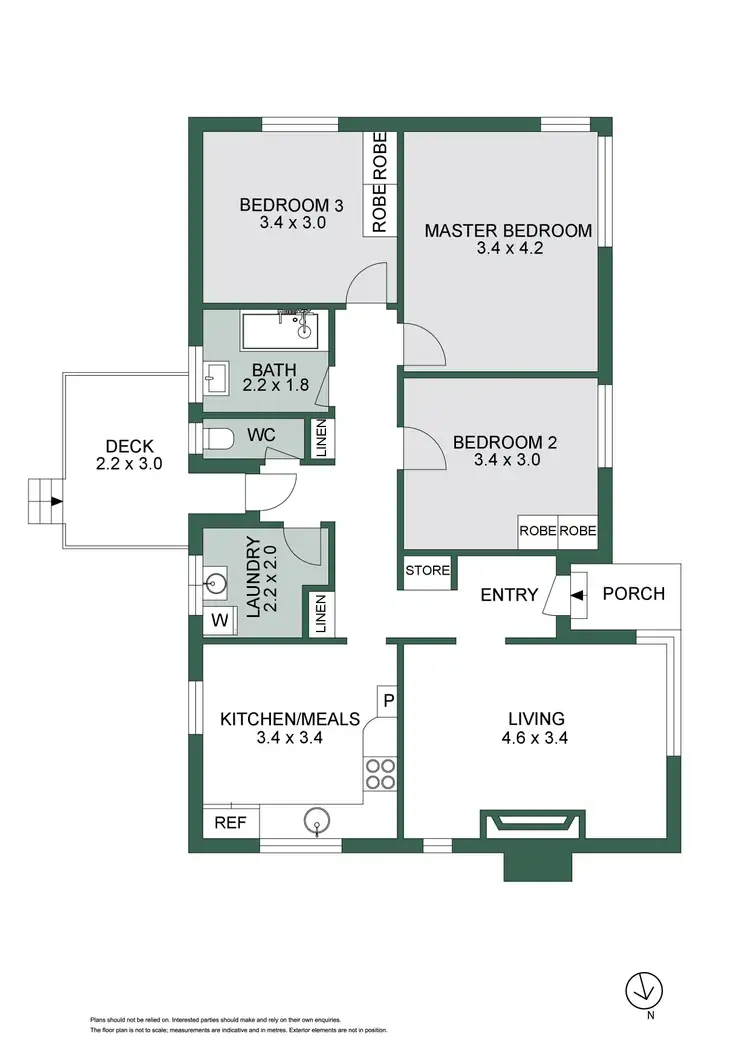 Floorplan of Homely house listing, 1 Gamble Street, Trentham VIC 3458