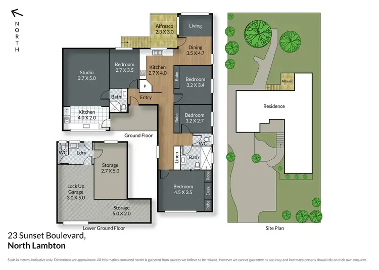 Floorplan of Homely house listing, 23 Sunset Boulevard, North Lambton NSW 2299
