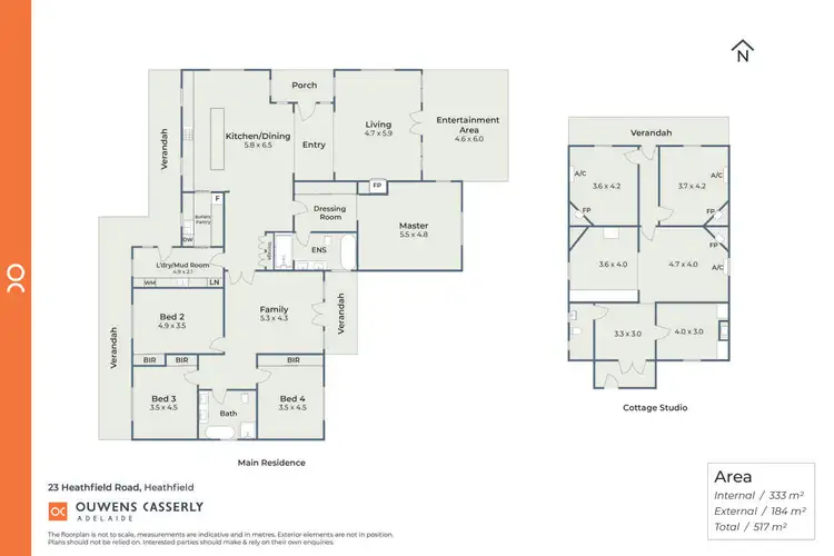 Floorplan of Homely house listing, 23 Heathfield Road, Heathfield SA 5153
