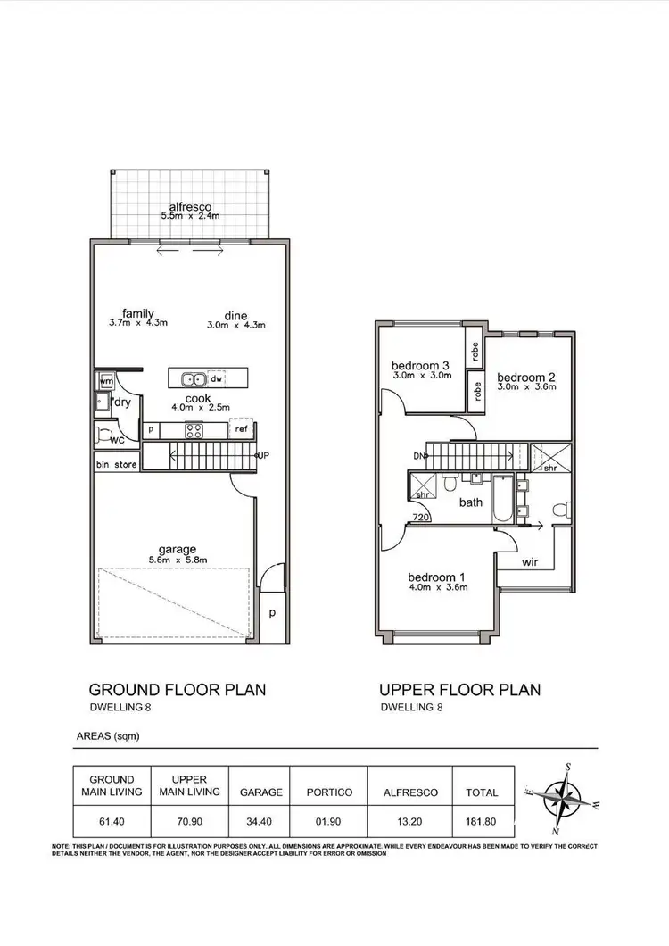 Floorplan of Homely house listing, 2/1A Miller Street, Glenelg East SA 5045