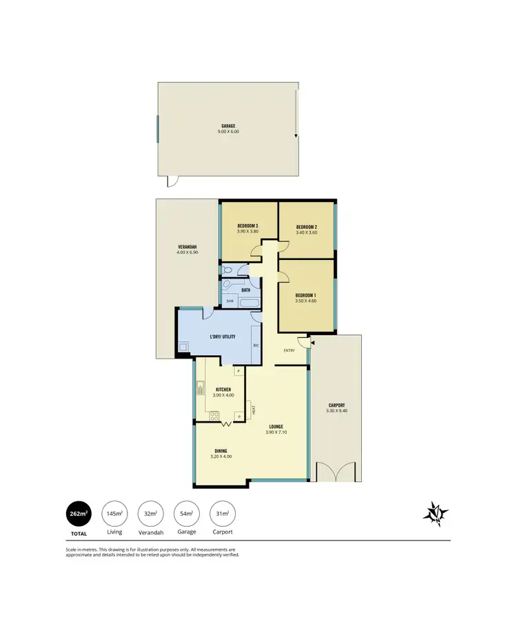 Floorplan of Homely house listing, 20 Rodney Avenue, Tranmere SA 5073