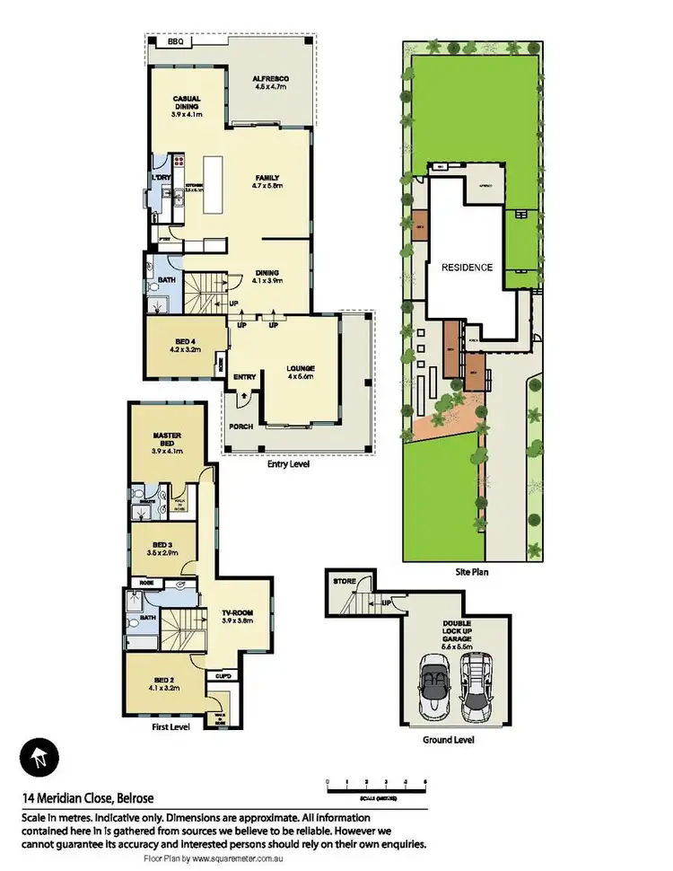 Floorplan of Homely house listing, 14 Meridian Close, Belrose NSW 2085